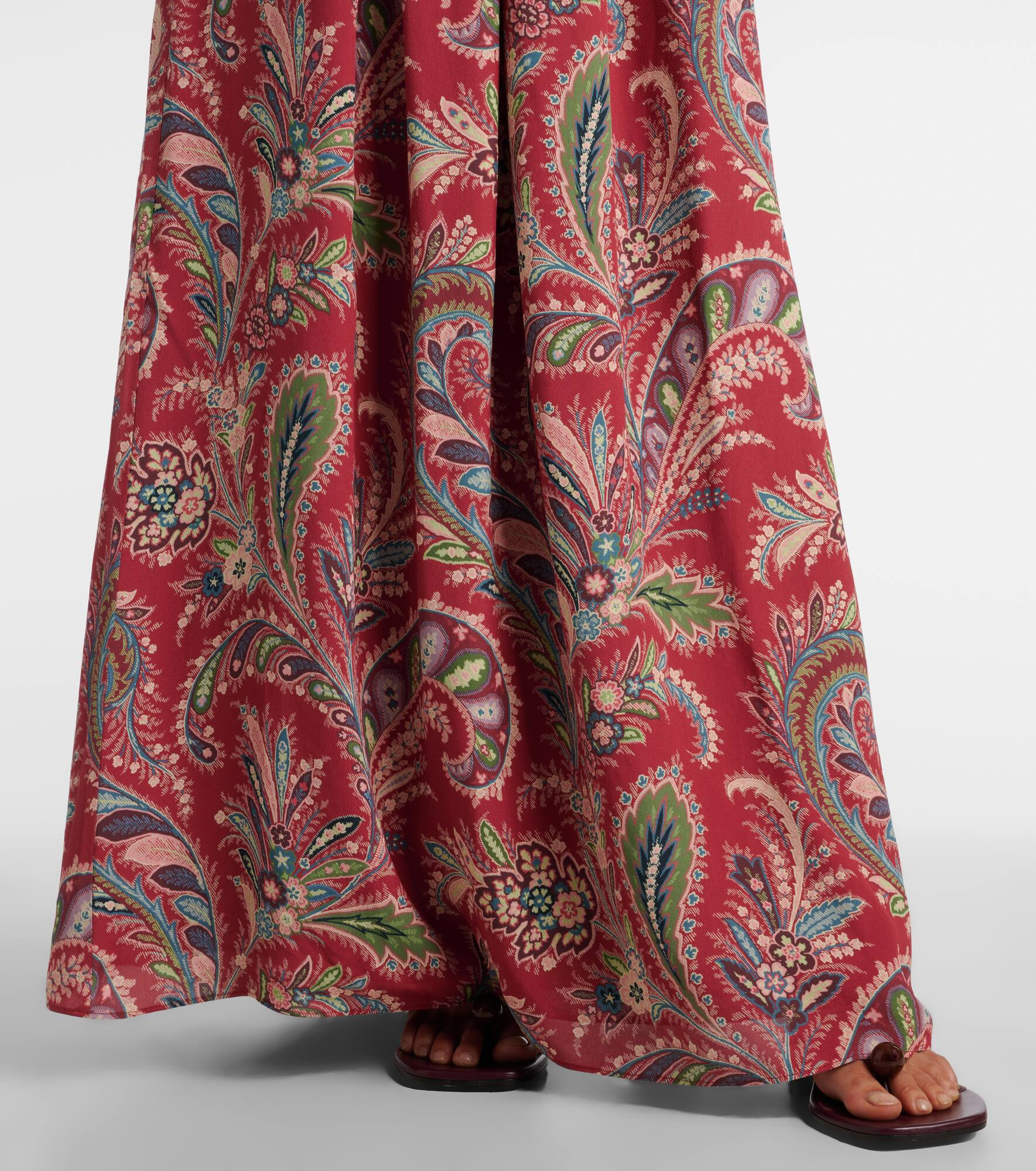 Paisley maxi dress - 6