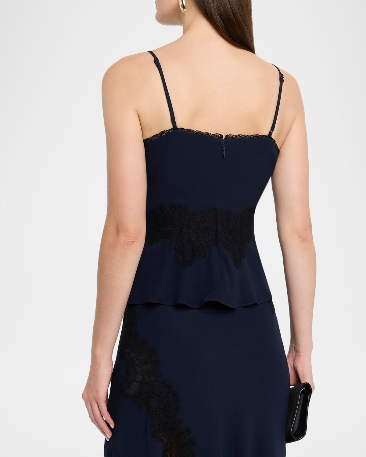 Lindsey Lace-Trim Cami - 3