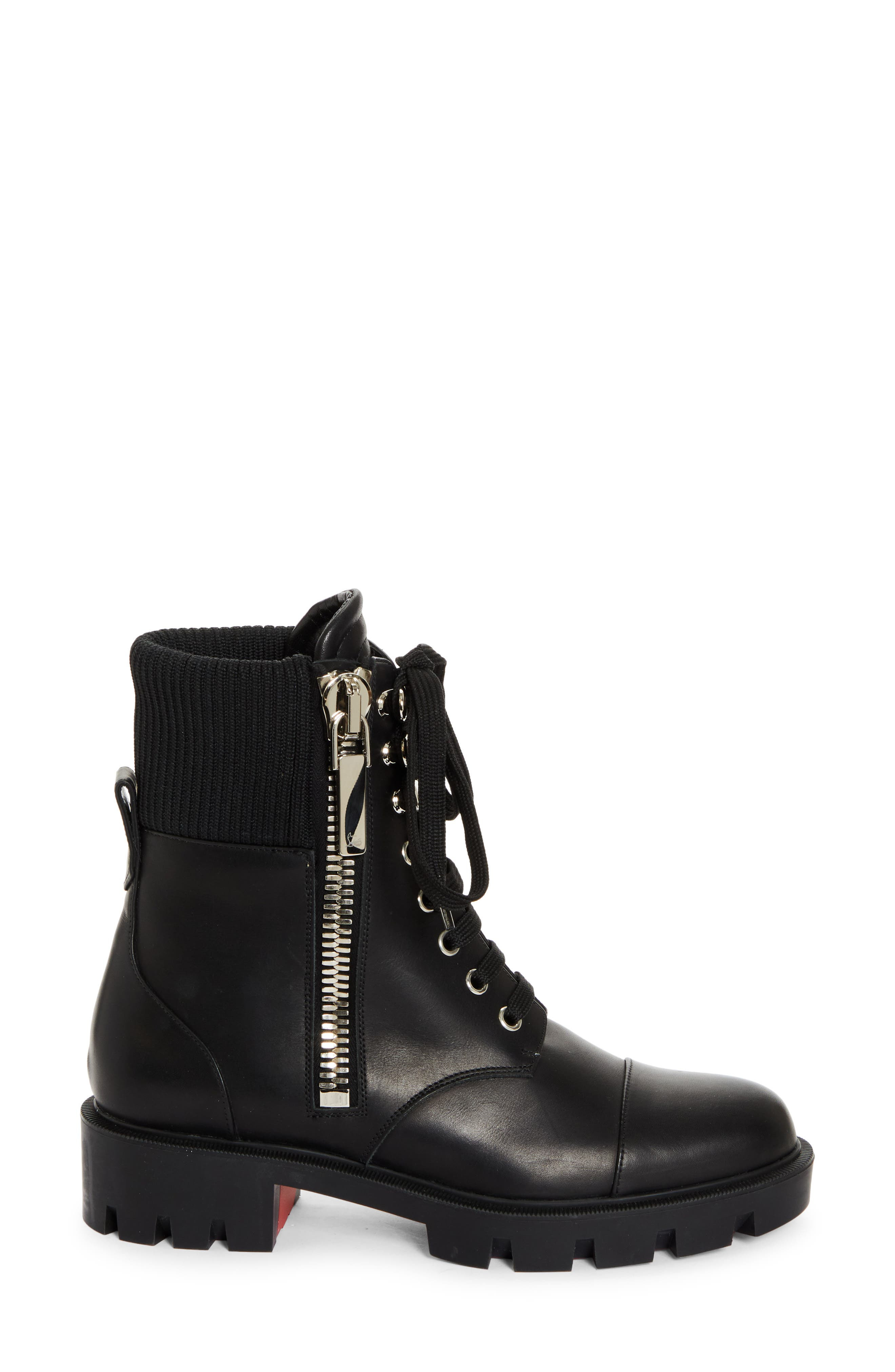 Christian Louboutin En Hiver Lug Sole Bootie in Black at Nordstrom - 3