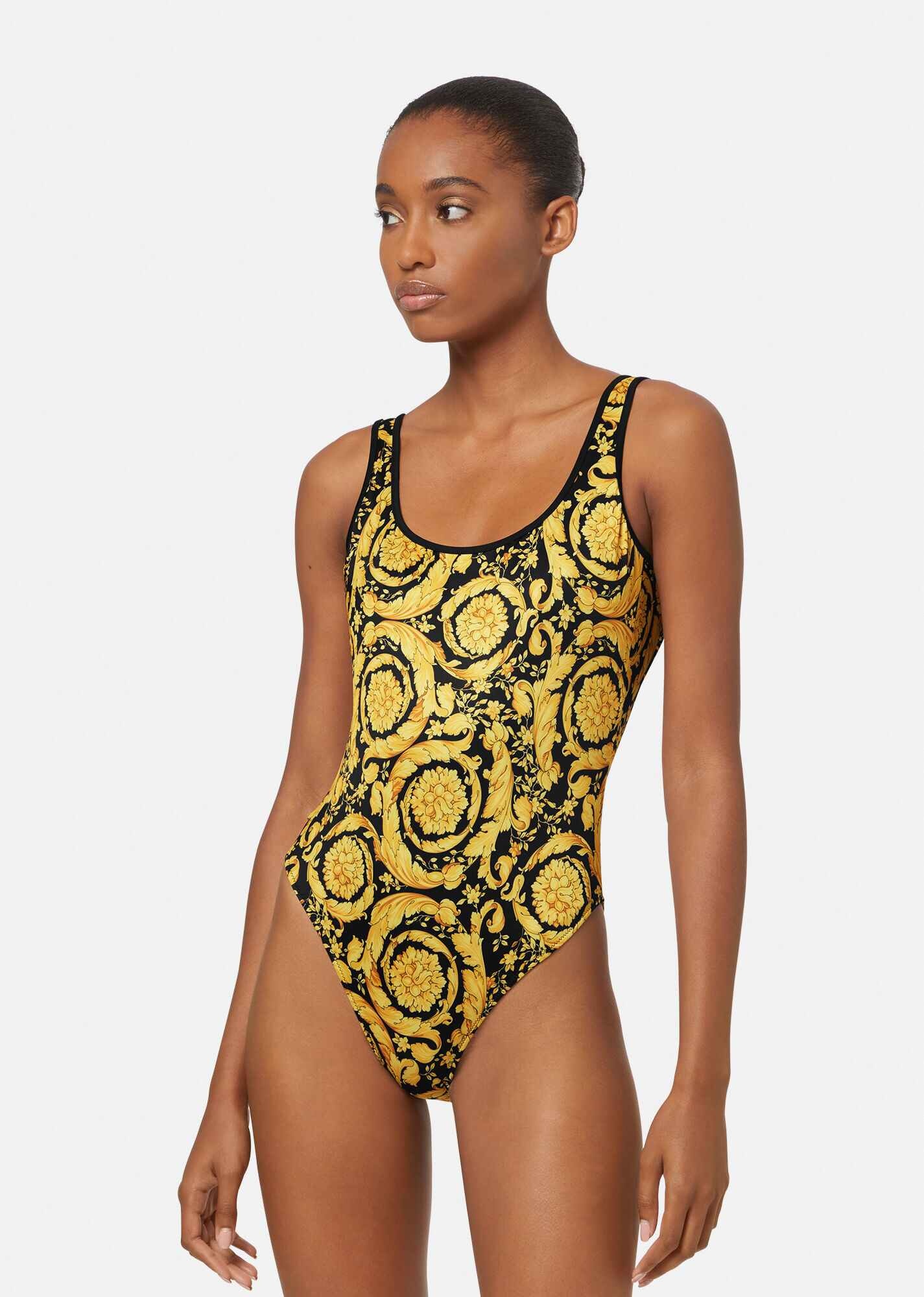 Barocco Print One-Piece Swimsuit - 2