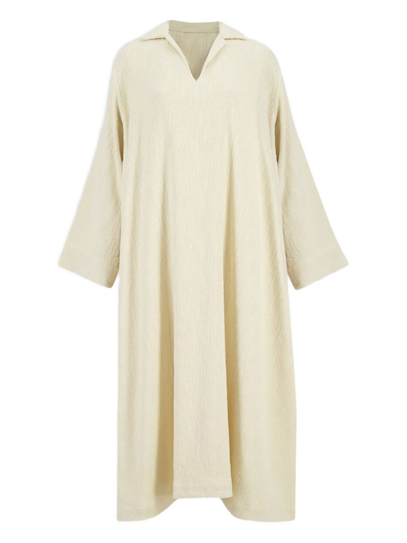 V-neck cotton kaftan 1