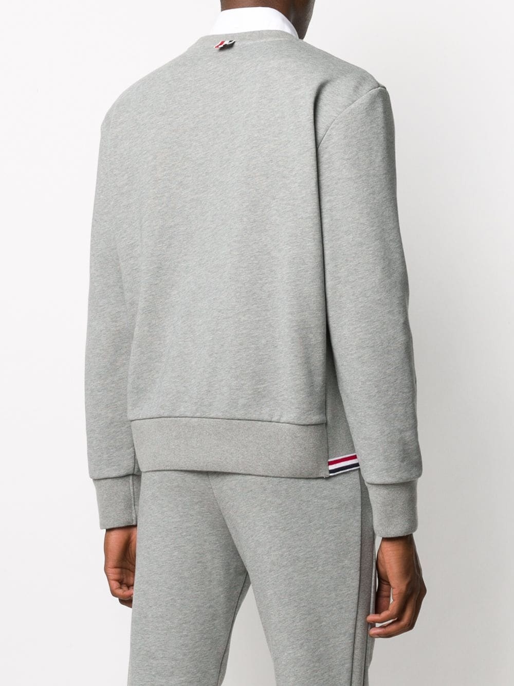 loopback cotton tipped sweatshirt - 4