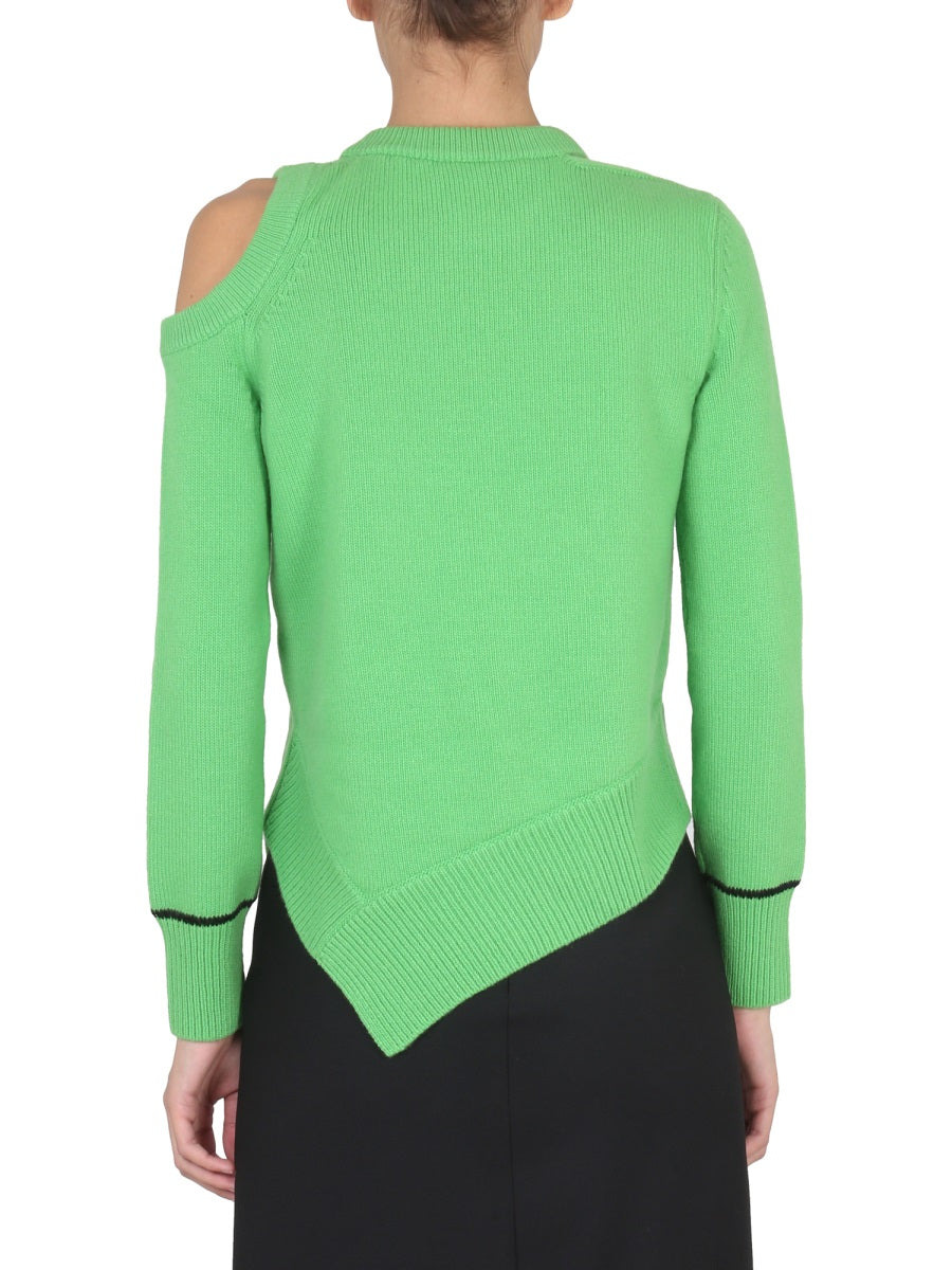 Alexander Mcqueen Women Sweater With Bare Shoulders - 3
