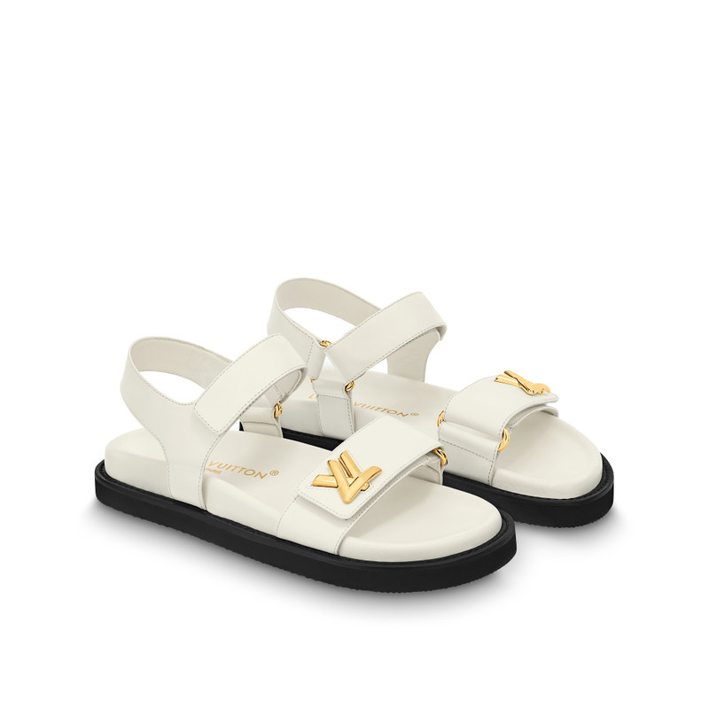 LV Sunset Comfort Flat Sandal 3