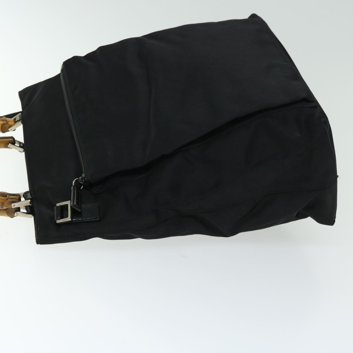 GUCCI Bamboo Hand Bag Nylon Black 002 3754 002 3754 - 5