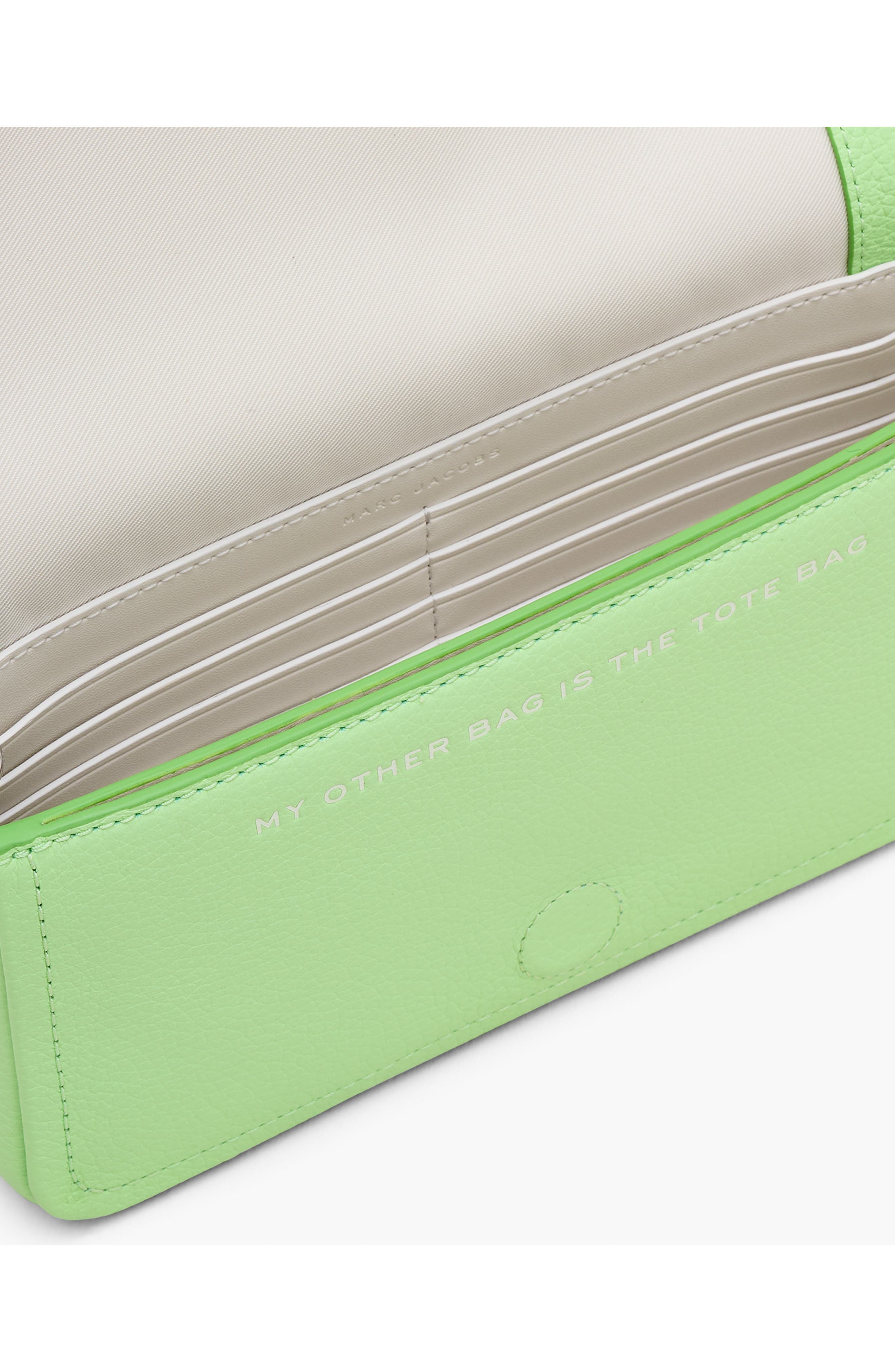 Marc Jacobs The Mini Leather Crossbody Bag in Peppermint at Nordstrom - 5