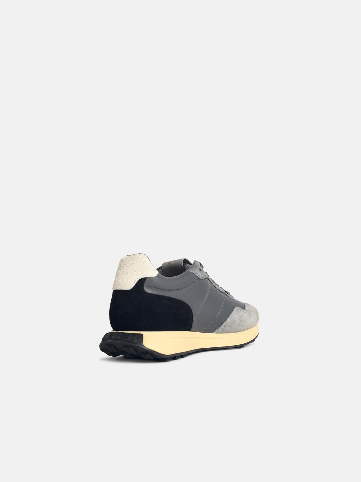 'H601' MULTICOLOR LEATHER SNEAKERS - 3
