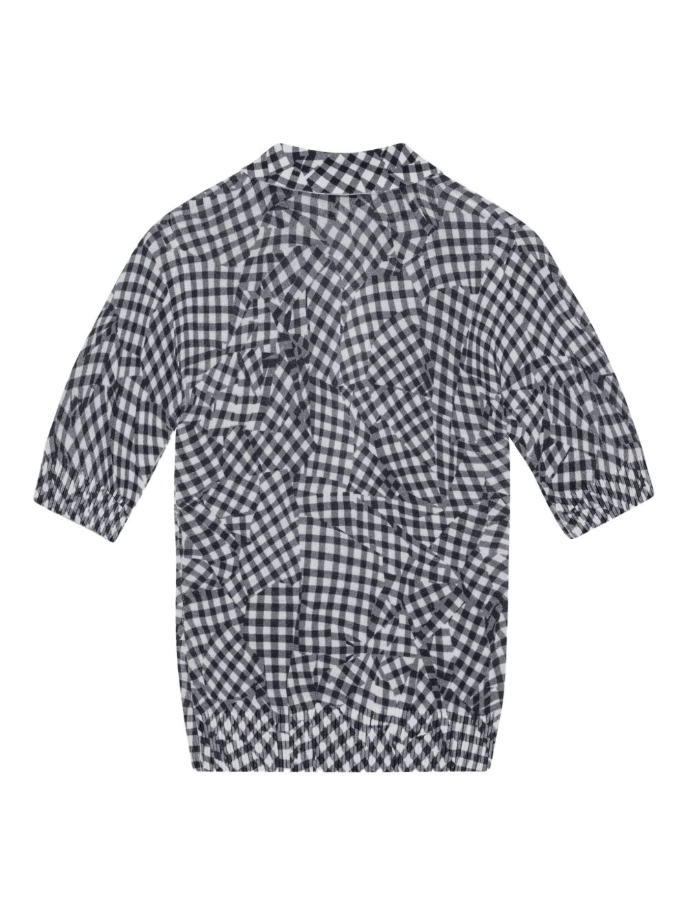 patterned-jacquard top - 6