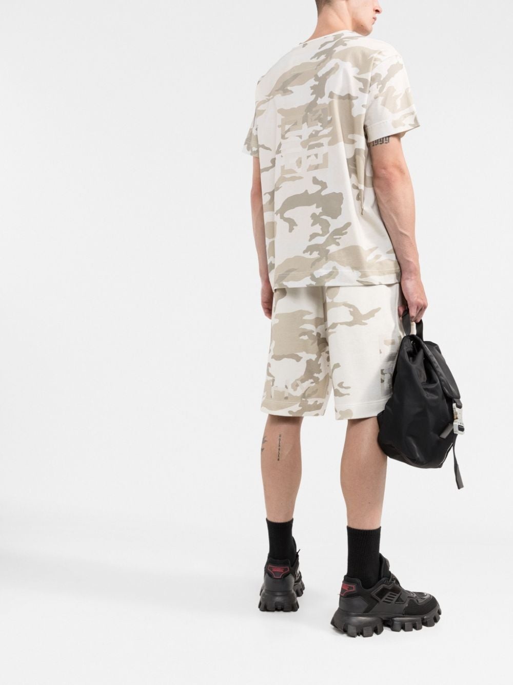 camouflage-print cotton T-Shirt - 4