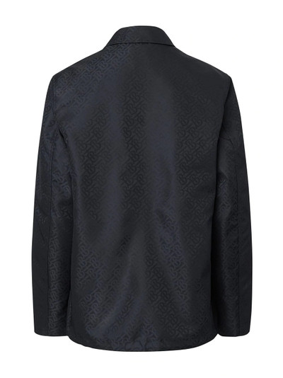 Burberry monogram-print ECONYL® shirt jacket outlook