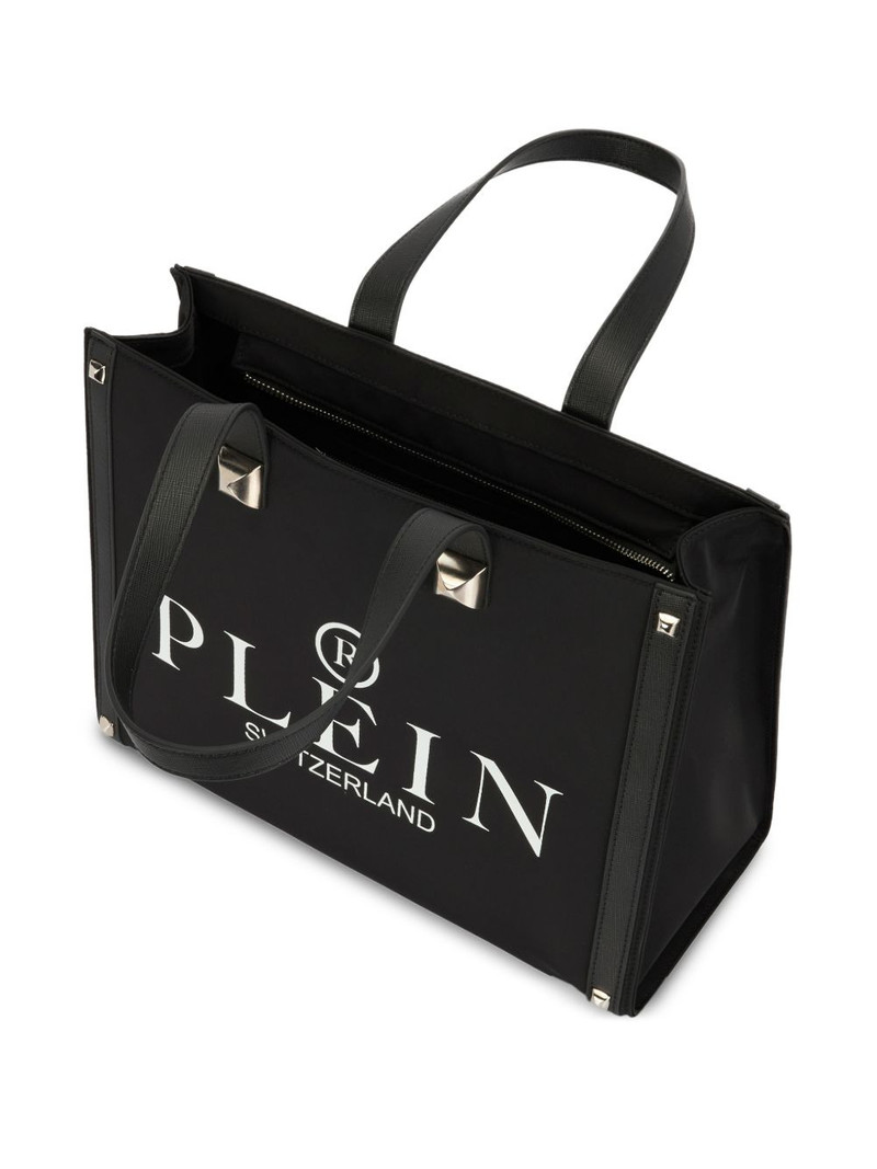 logo-print tote bag 3