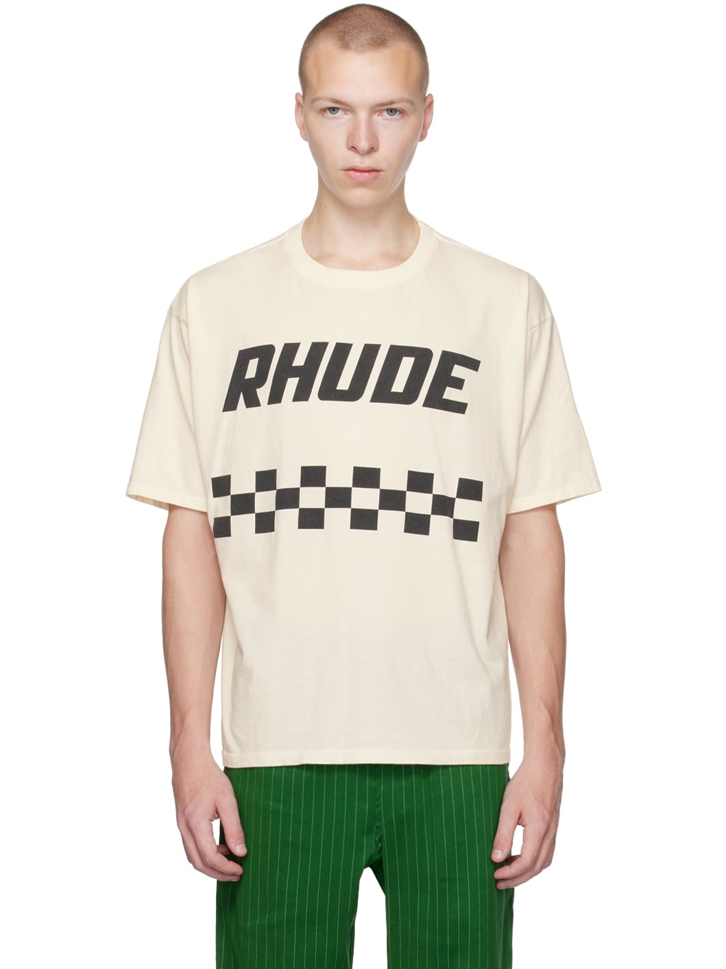 RHUDE SIGNATURE STRIPE TANK TOP – R H U D E