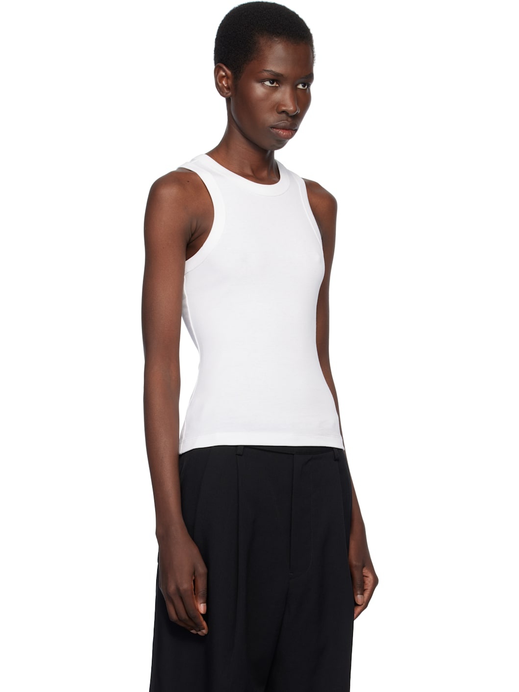 White Hannah Tank Top - 2