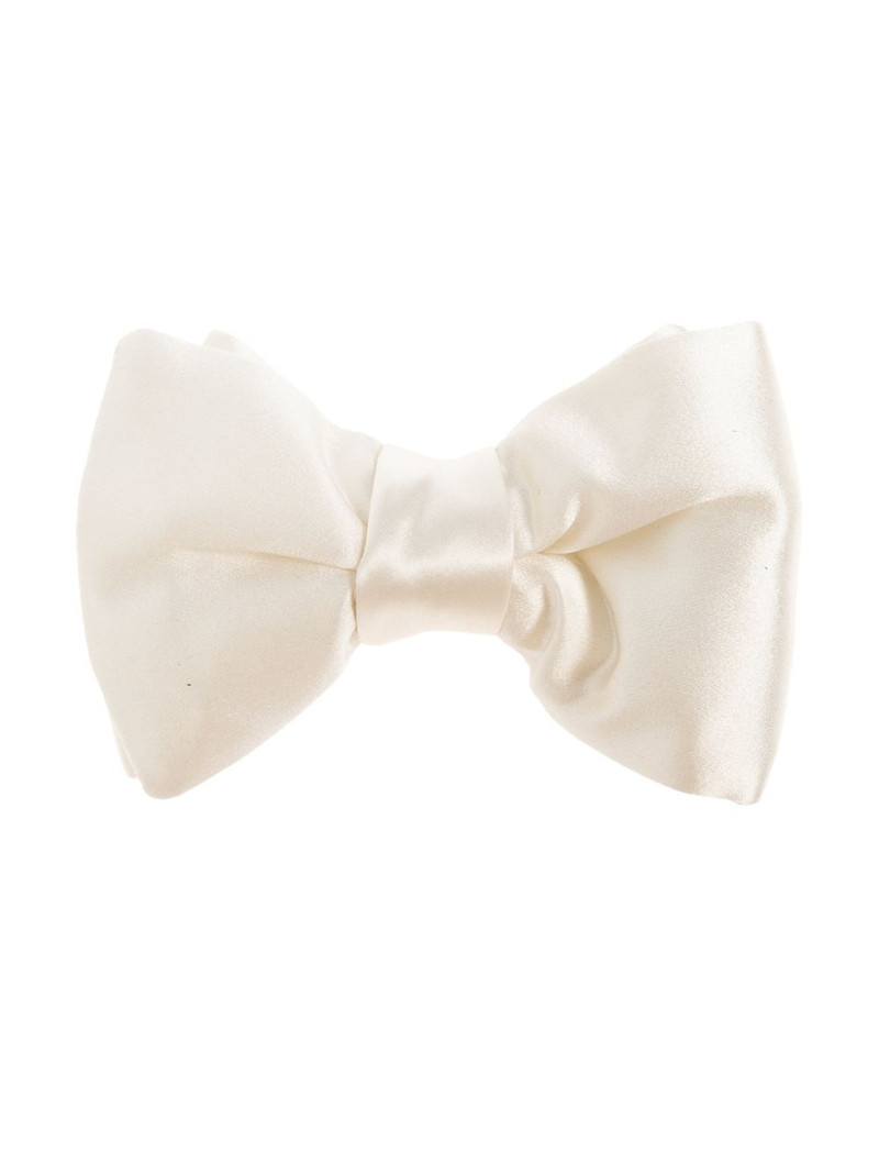TOM FORD white bow tie outlook