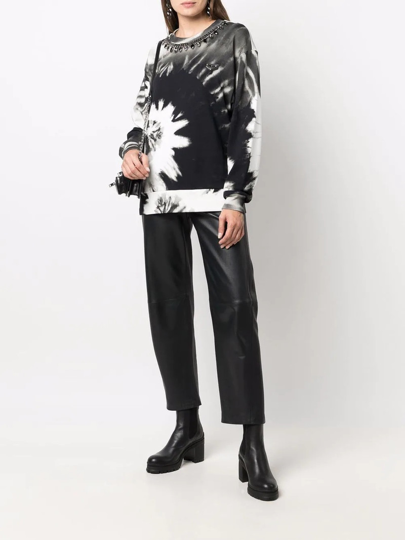 PHILIPP PLEIN tie dye print sweatshirt outlook