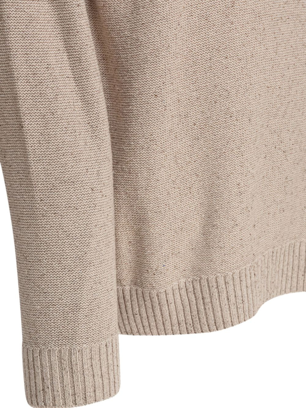 speckled-effect sweater - 4