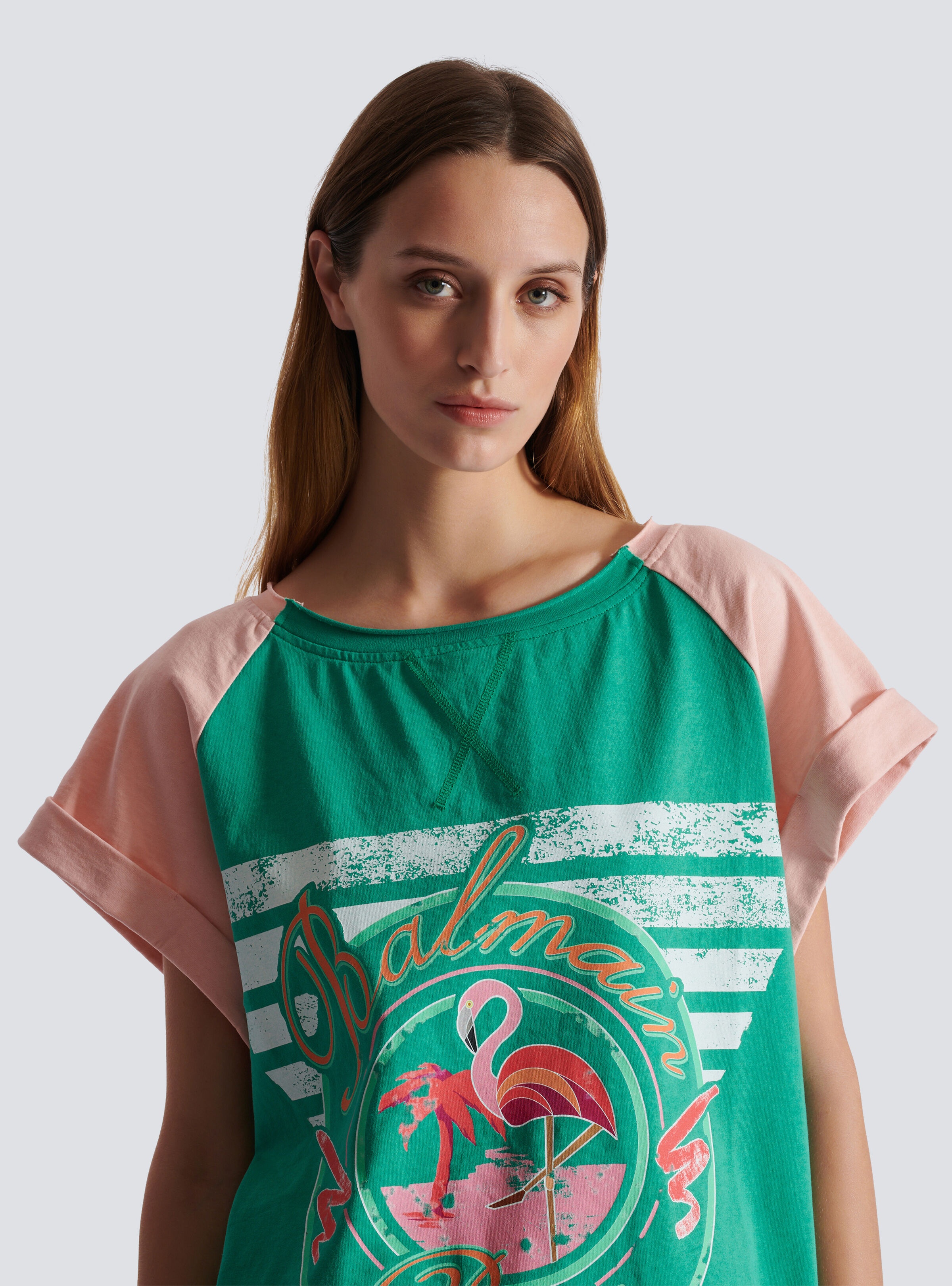 Balmain Flamingo T-shirt - 7