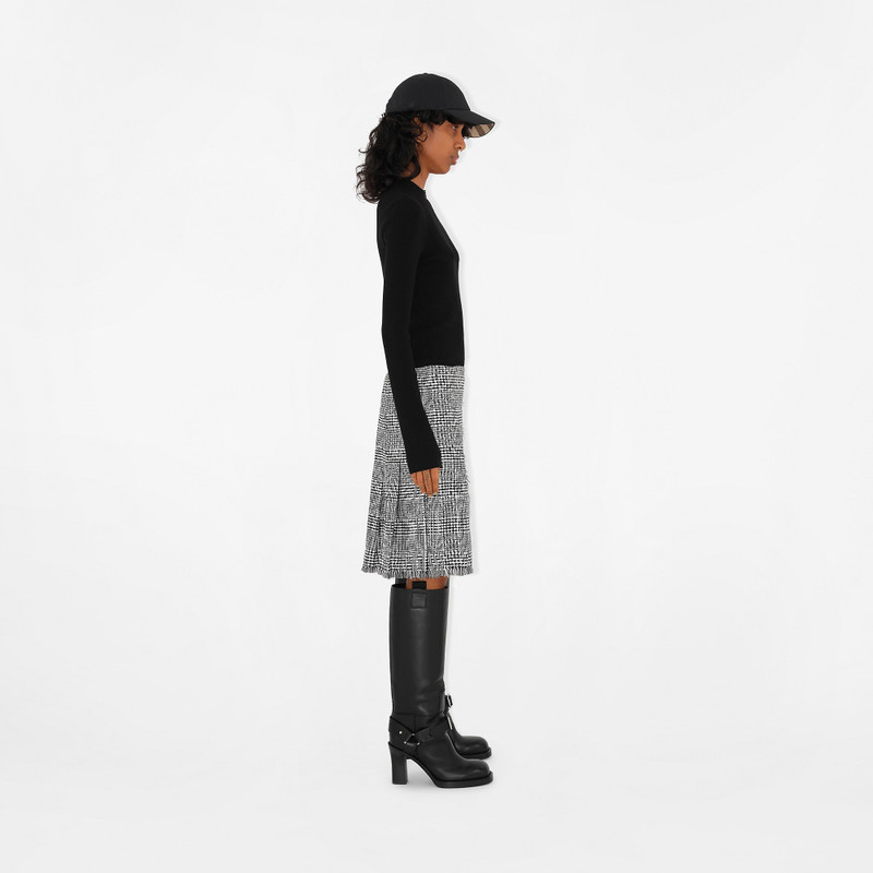 Burberry Cotton Blend Baseball Cap outlook
