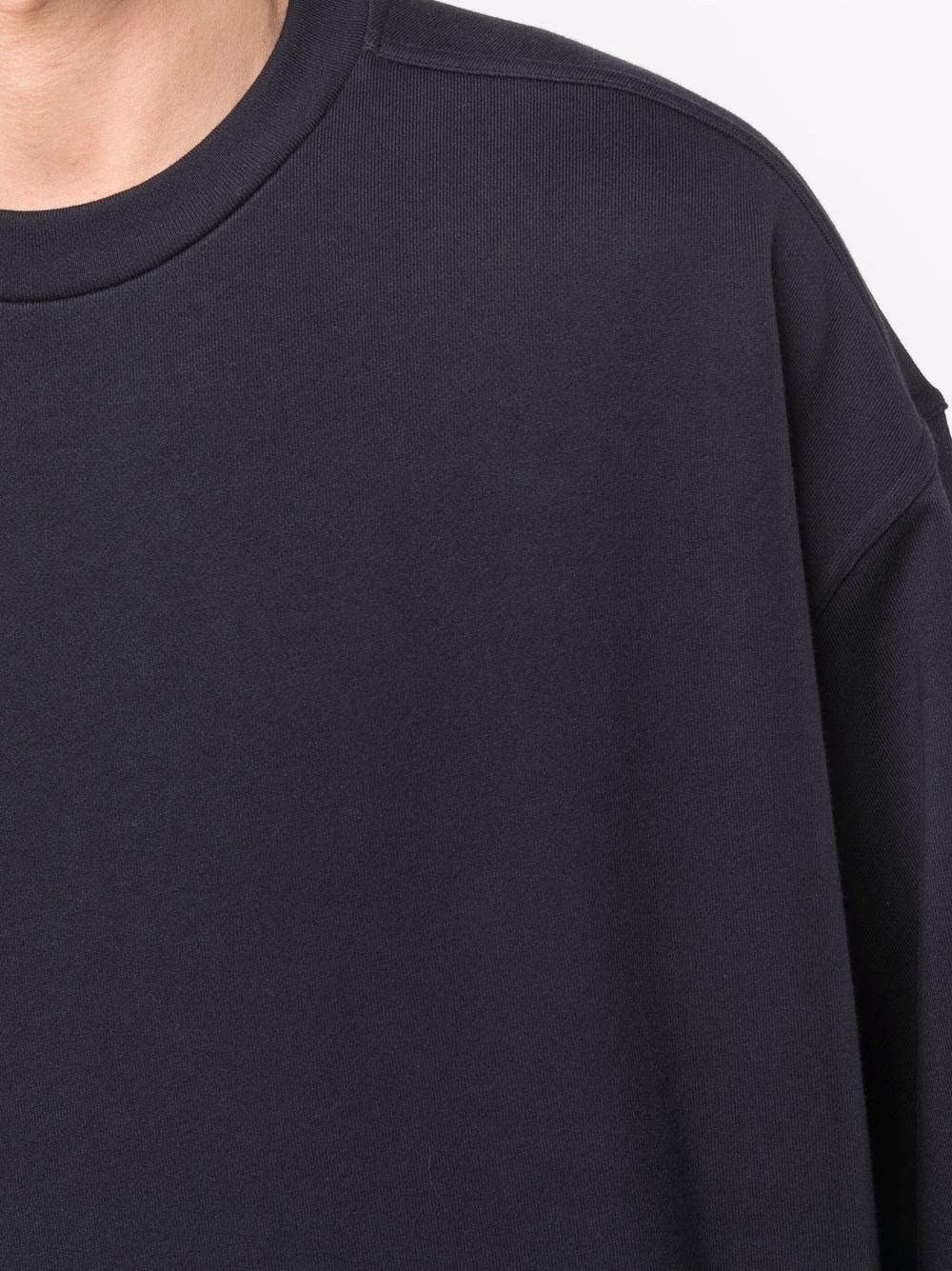 crew neck wool sweatshirt - 5