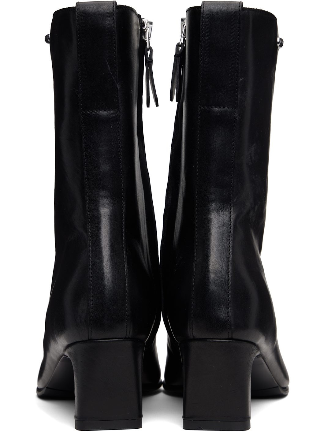 Black Karasu Heel Boots - 2
