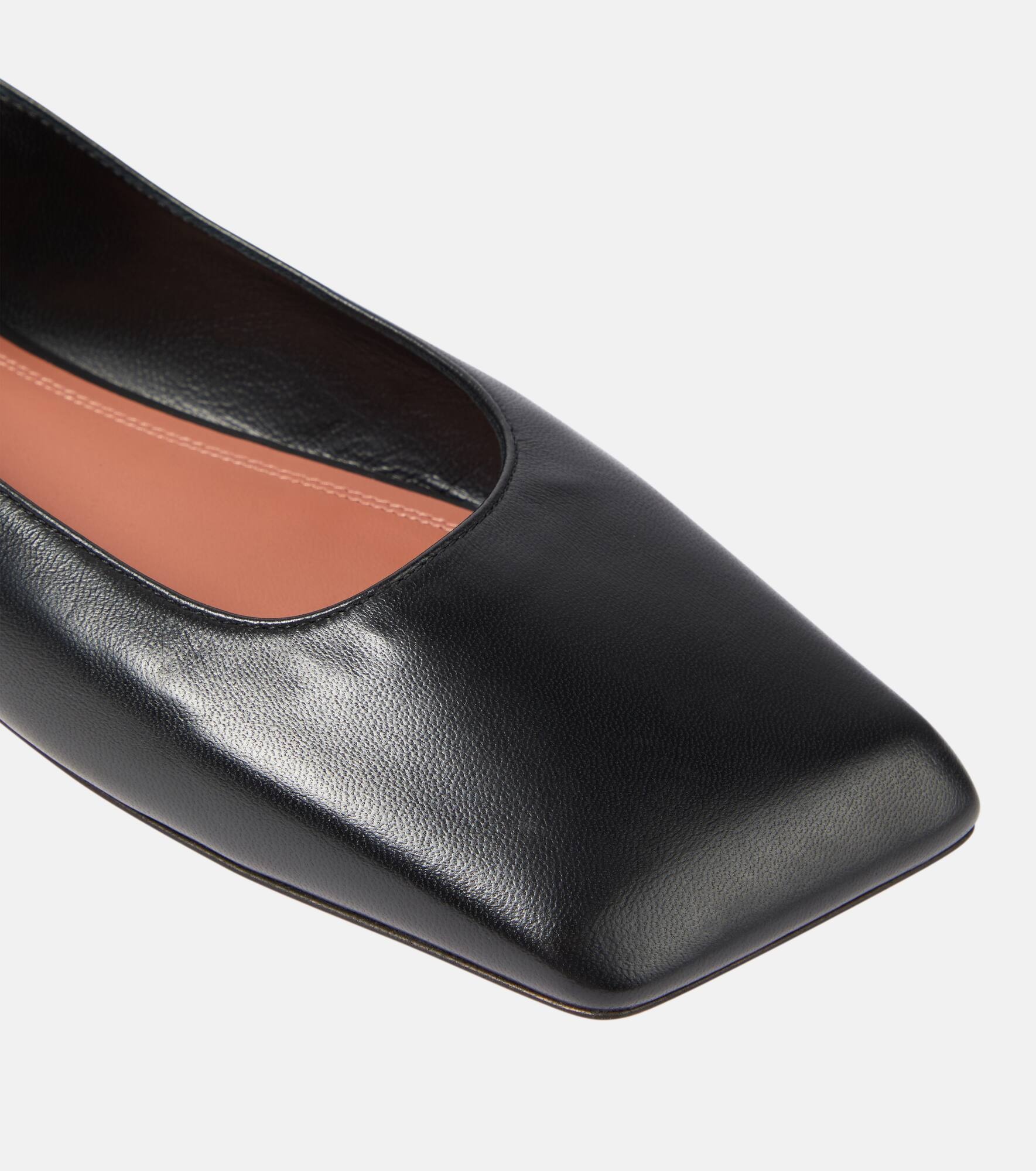 Ane embellished leather ballet flats - 6