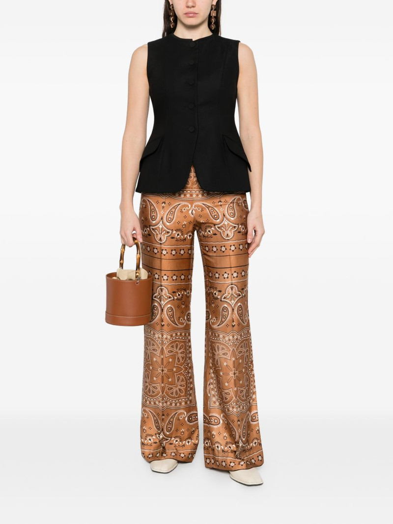 Sandro buttoned front-pocket gilet outlook