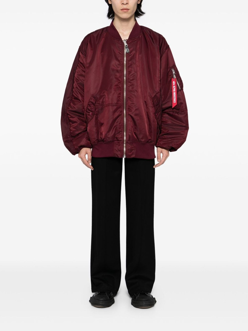MASTERMIND WORLD x Alpha Industries MA-1 jacket outlook