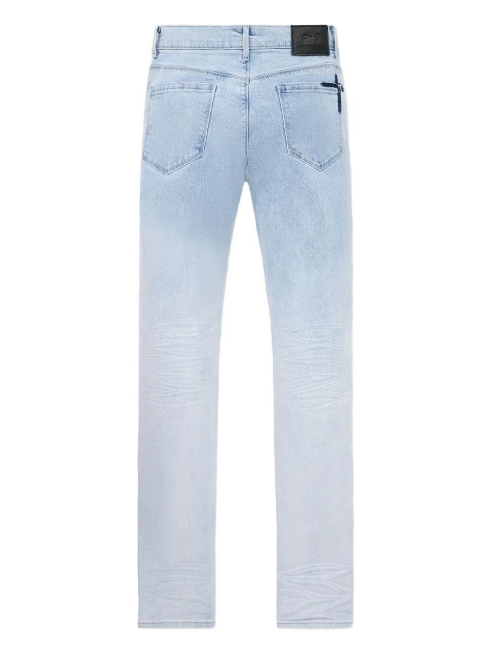 embroidered-logo jeans - 2