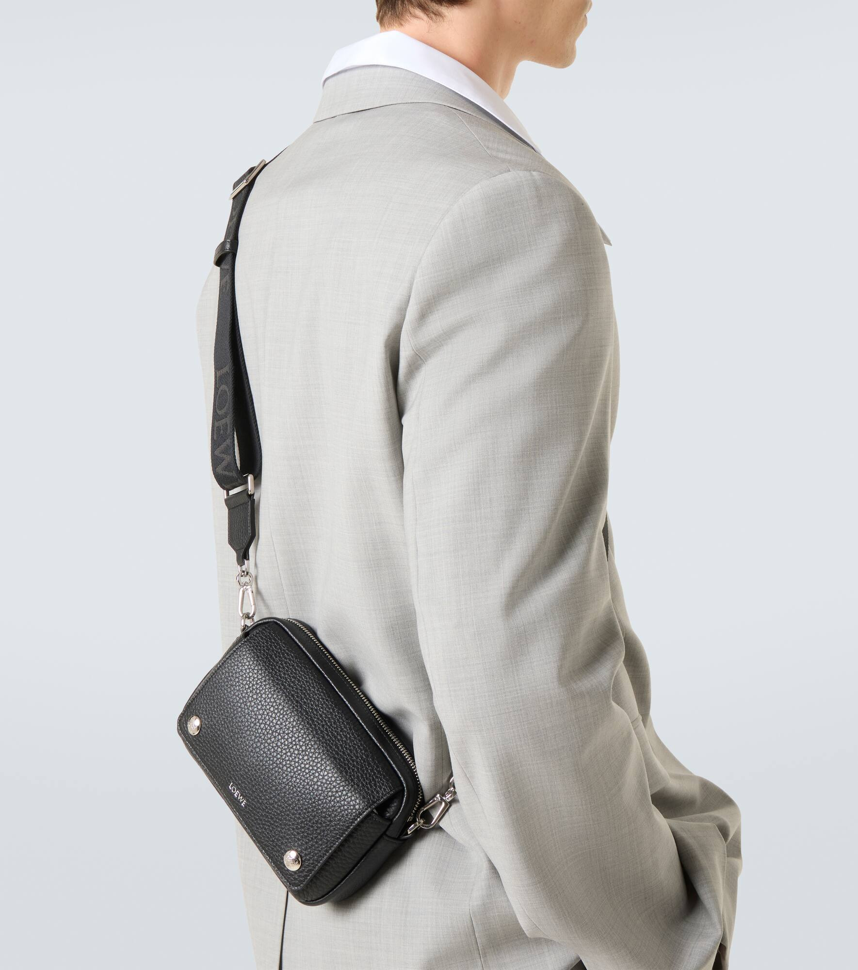 Pebble Small leather shoulder bag - 3