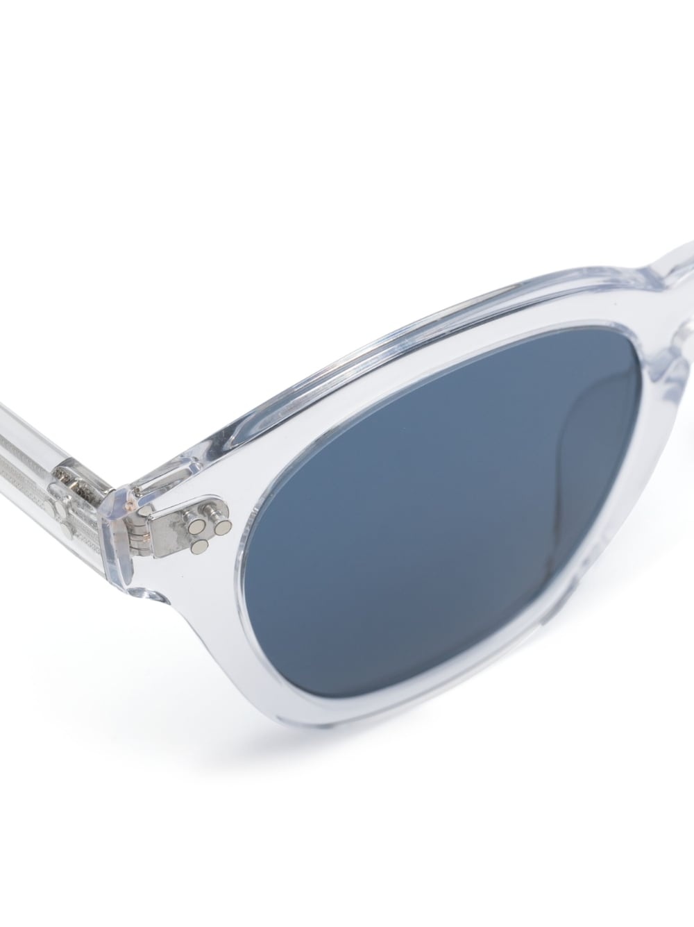 round-frame tinted-lenses sunglasses - 3