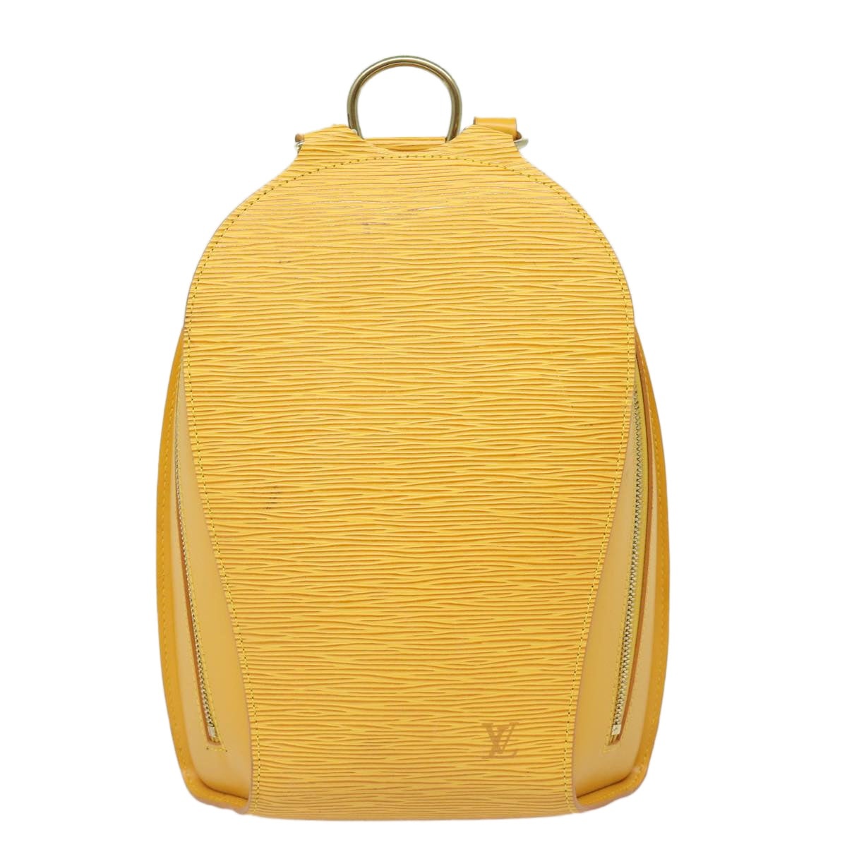 LOUIS VUITTON Epi Mabillon Backpack Yellow M52239 - 13
