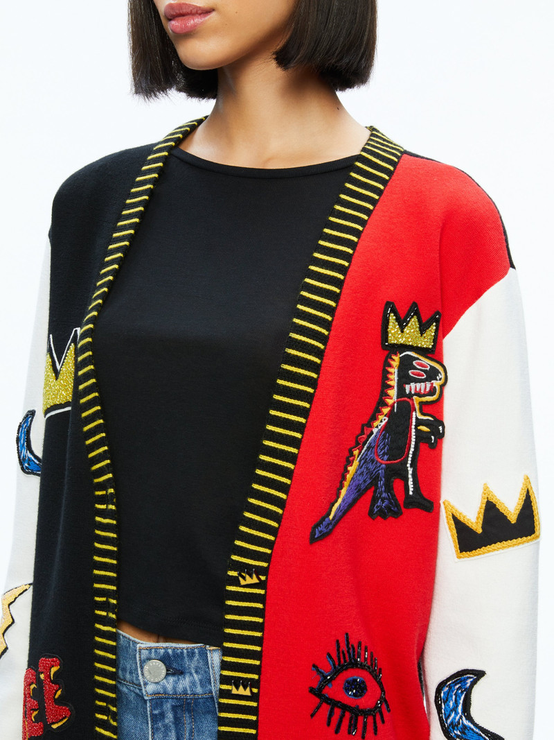A+O X BASQUIAT BRADFORD CARDIGAN 4