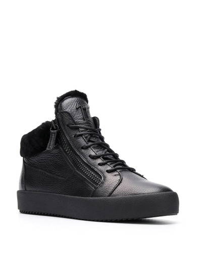 Giuseppe Zanotti side zip sneakers outlook