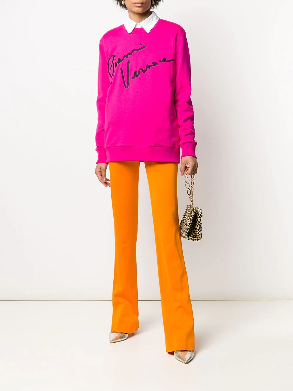 Gianni Versace embroidery sweatshirt - 2