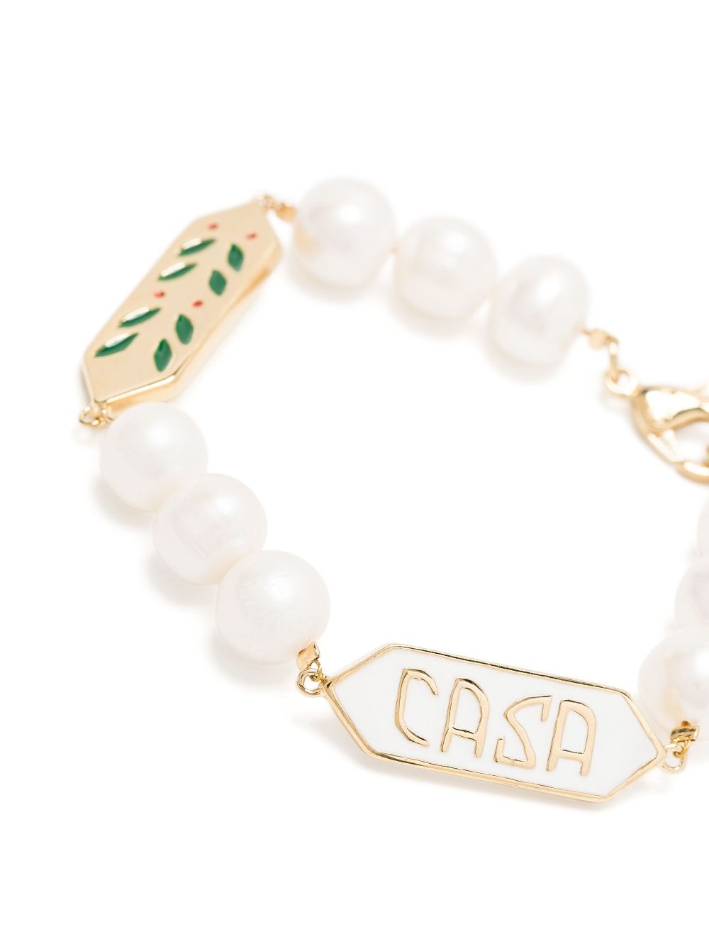 pearl logo bracelet - 2