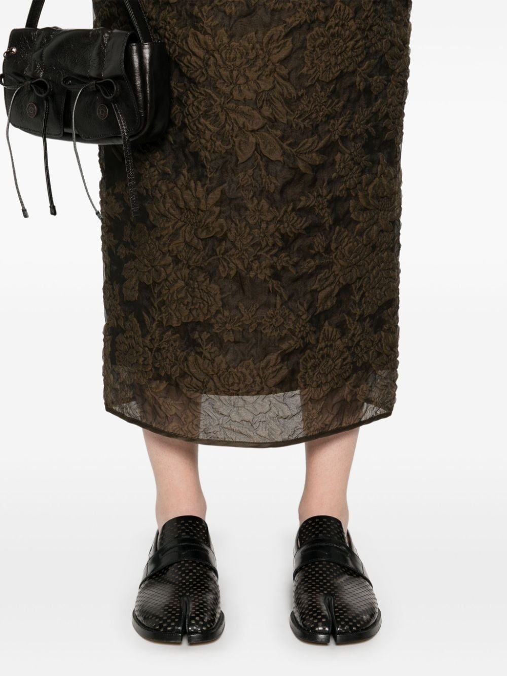 【Cecilie Bahnsen】UKA SKIRT UKA | SKIRT POSY MATELASS… NAVY