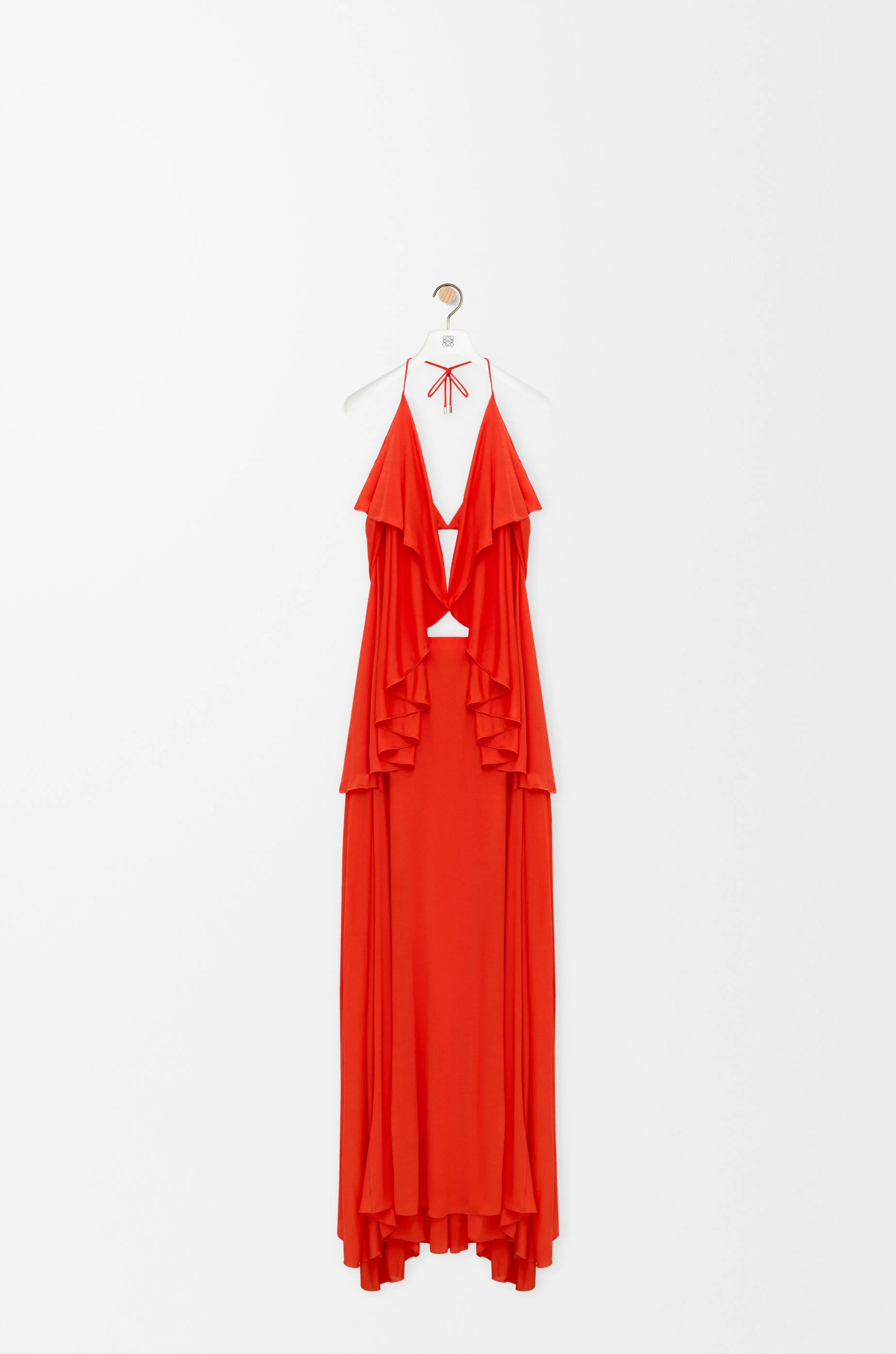 Dress in crepe viscose - 1