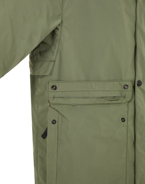 Stone Island 41626 MICRO TWILL MUSK GREEN | REVERSIBLE