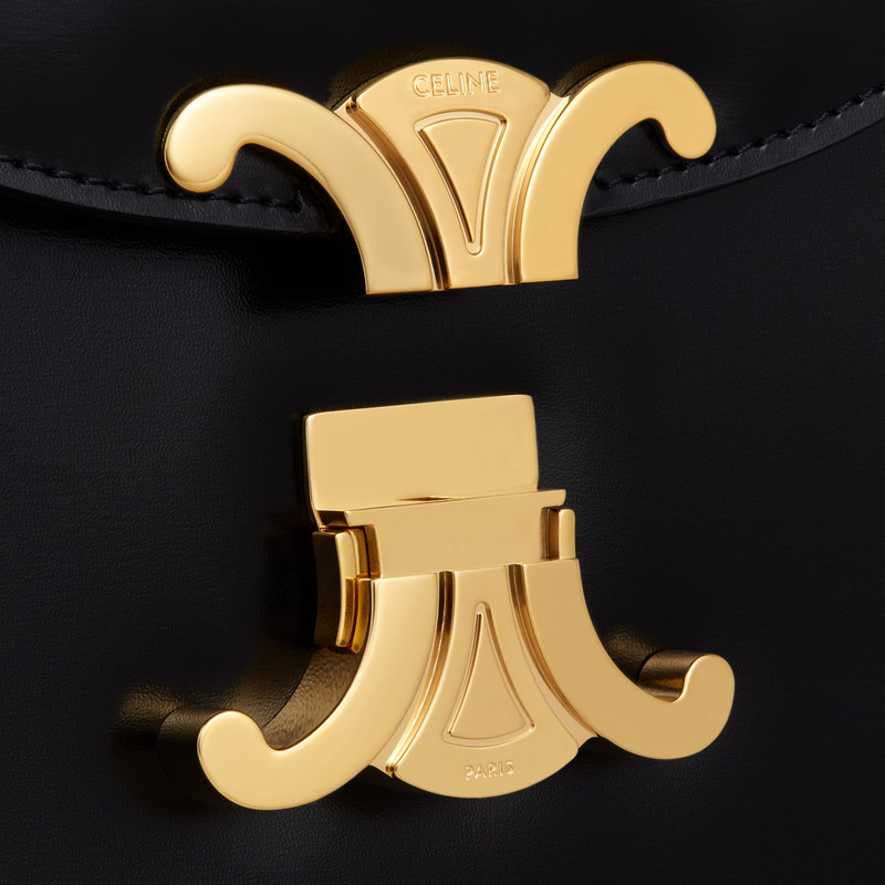 CHAIN BESACE CLEA in shiny calfskin 5