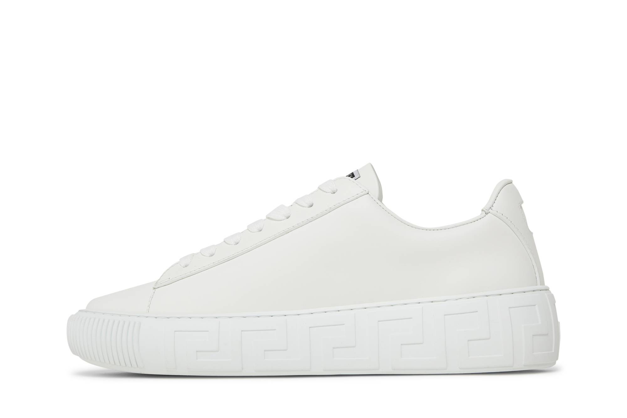 Versace Medusa Low 'Logo Print - White' - 3