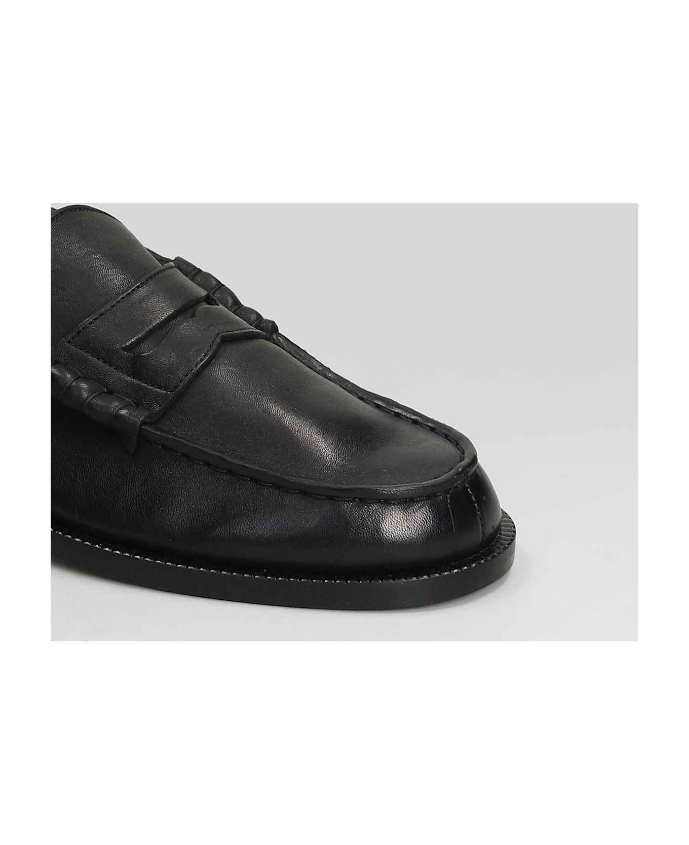 Soft Loafer Loafers In Black Leather - 5