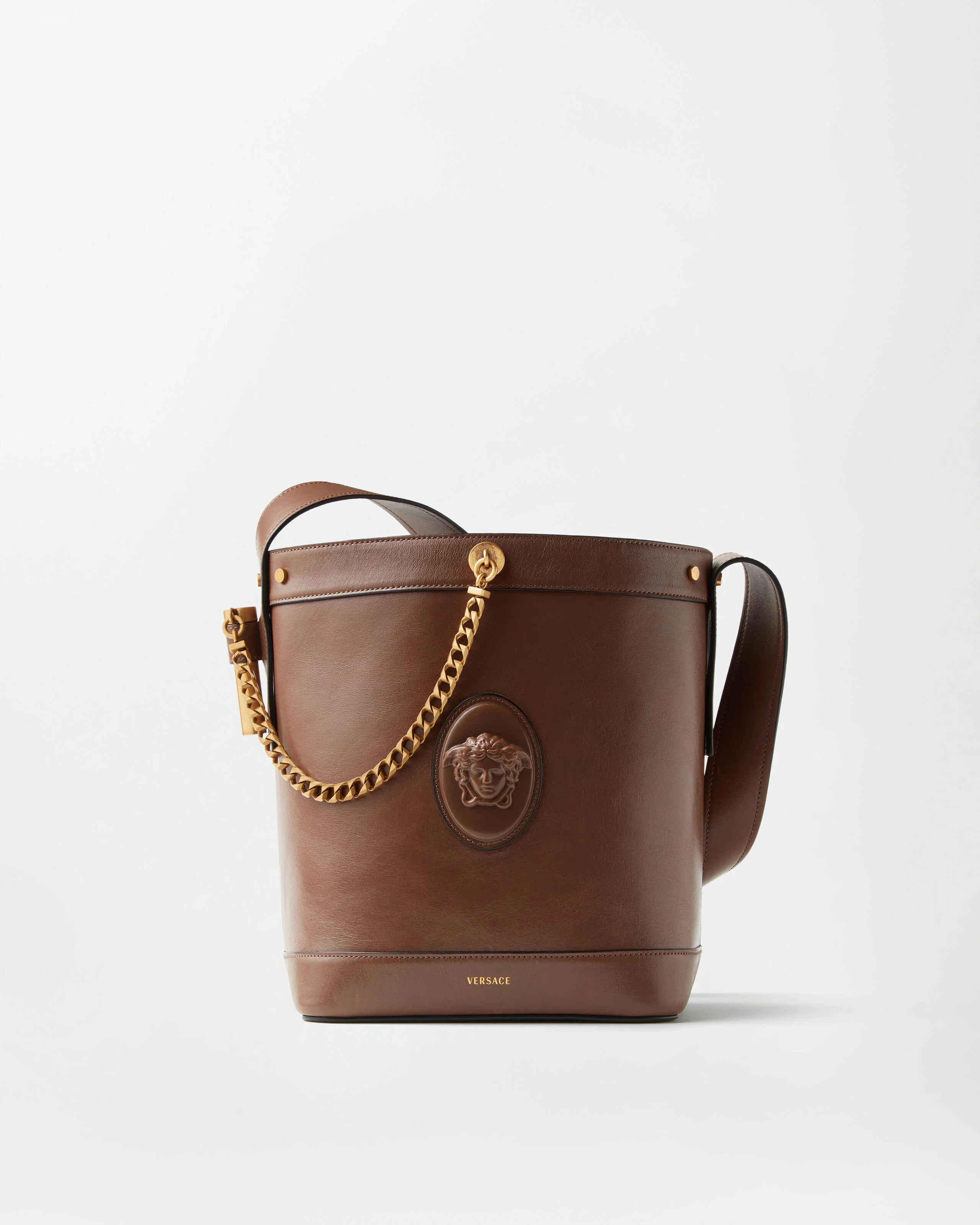 Pivot Small Leather Bucket Bag - 1