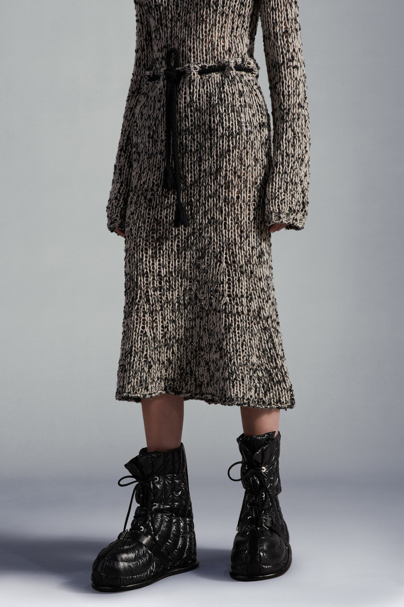 Wool Blend Midi Skirt 3