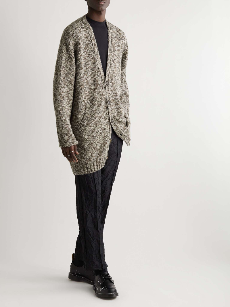 UNDERCOVER Wool-Blend Cardigan outlook