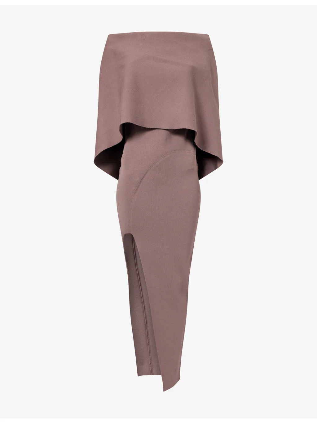 Theresa Split-Hem Knitted Midi Dress - 1