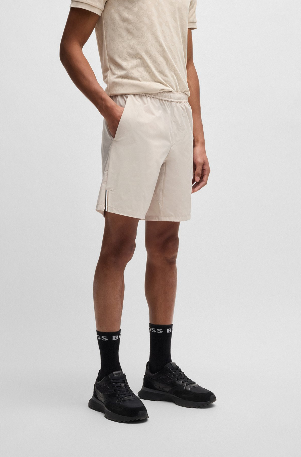ACTIVE TENNIS SHORTS IN QUICK-DRY SUPER-STRETCH FABRIC - 2
