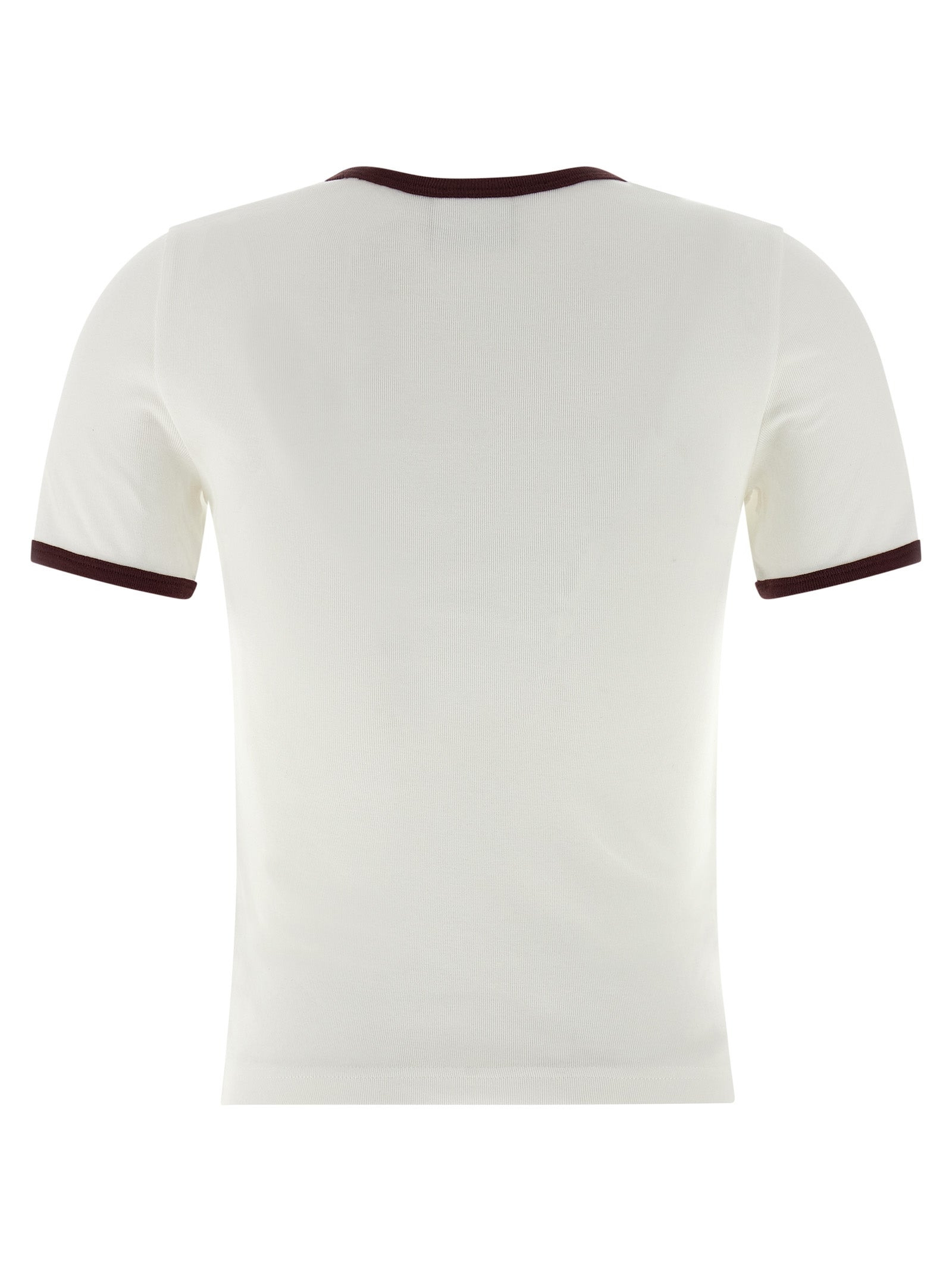 Courreges Women 'Signature Contrast' T-Shirt - 2