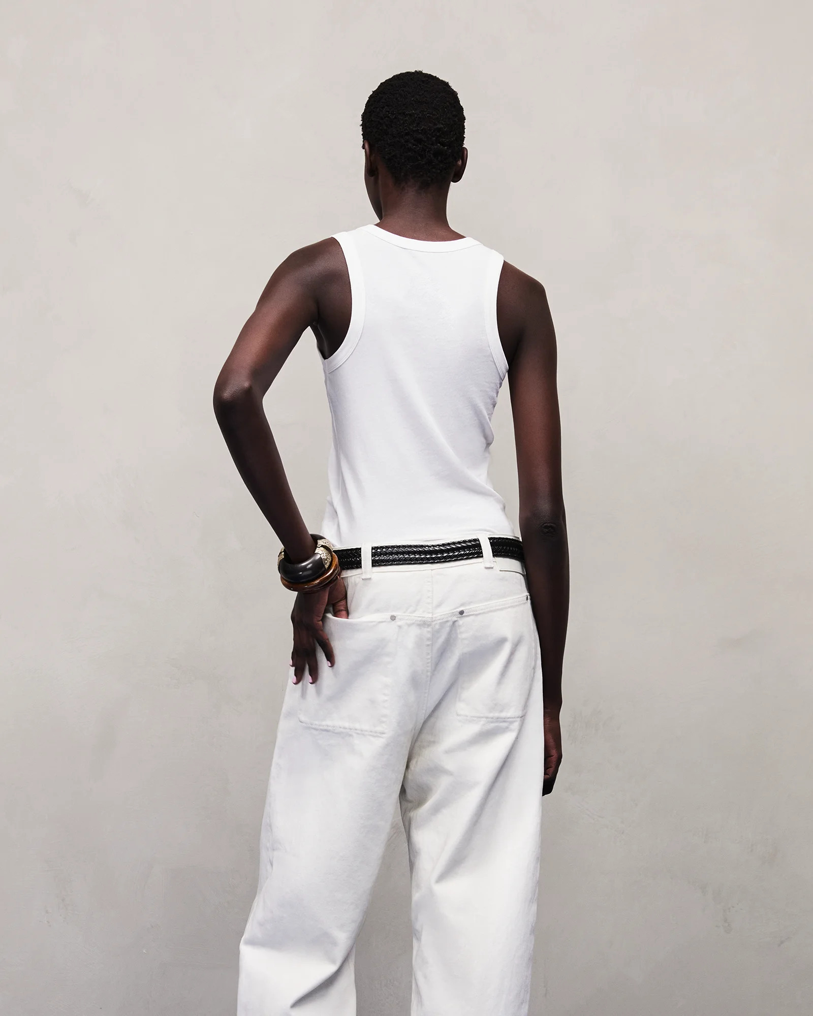 RIB TANK WHITE - 5