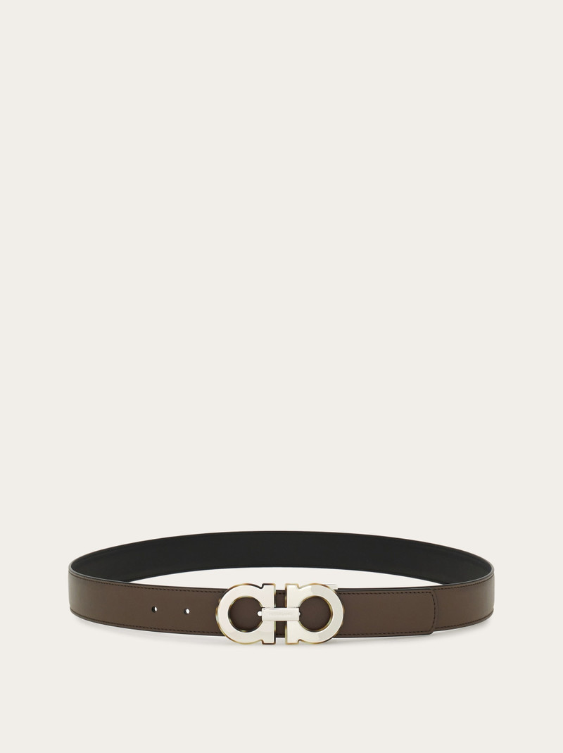 Reversible and adjustable Gancini belt 3