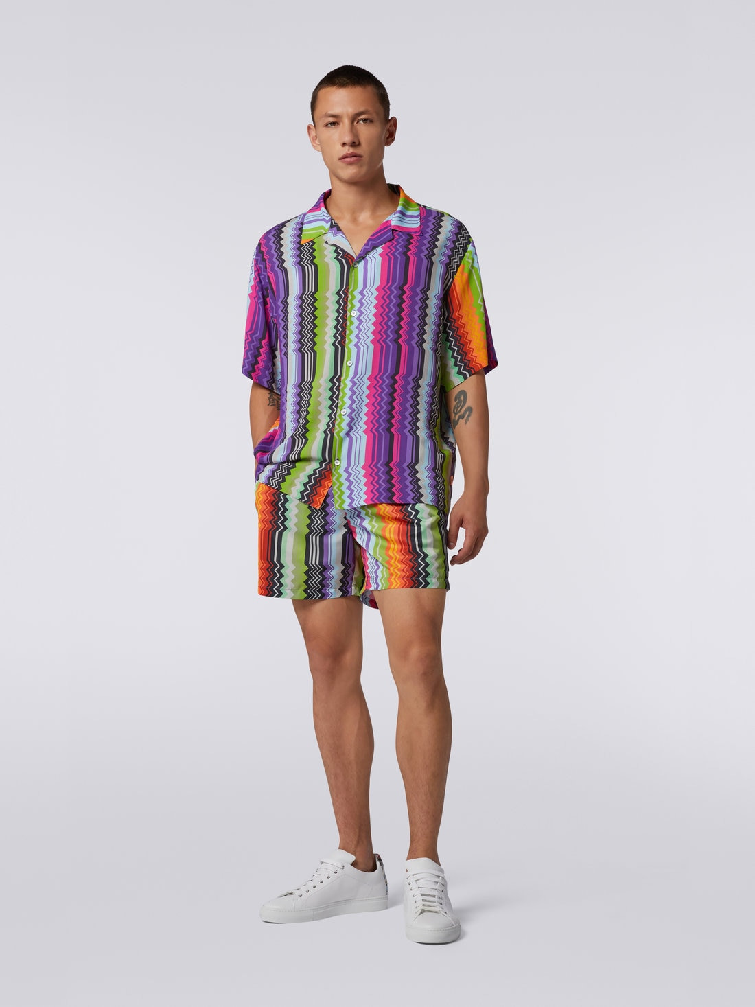 Viscose bowling shirt - 2
